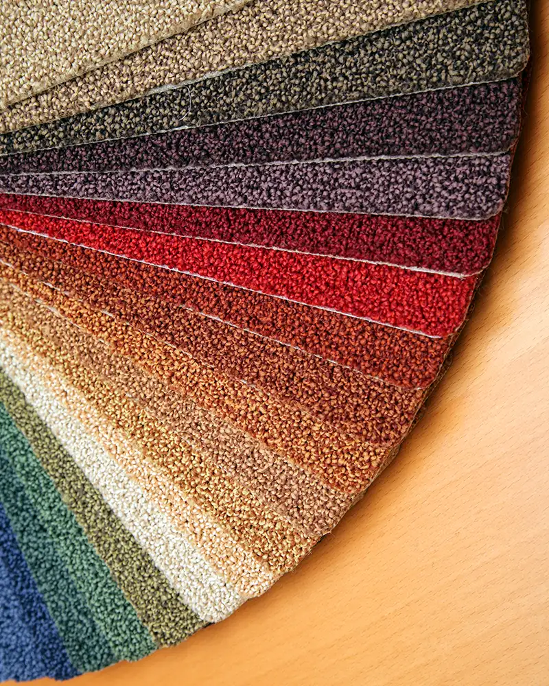 Carpet samples