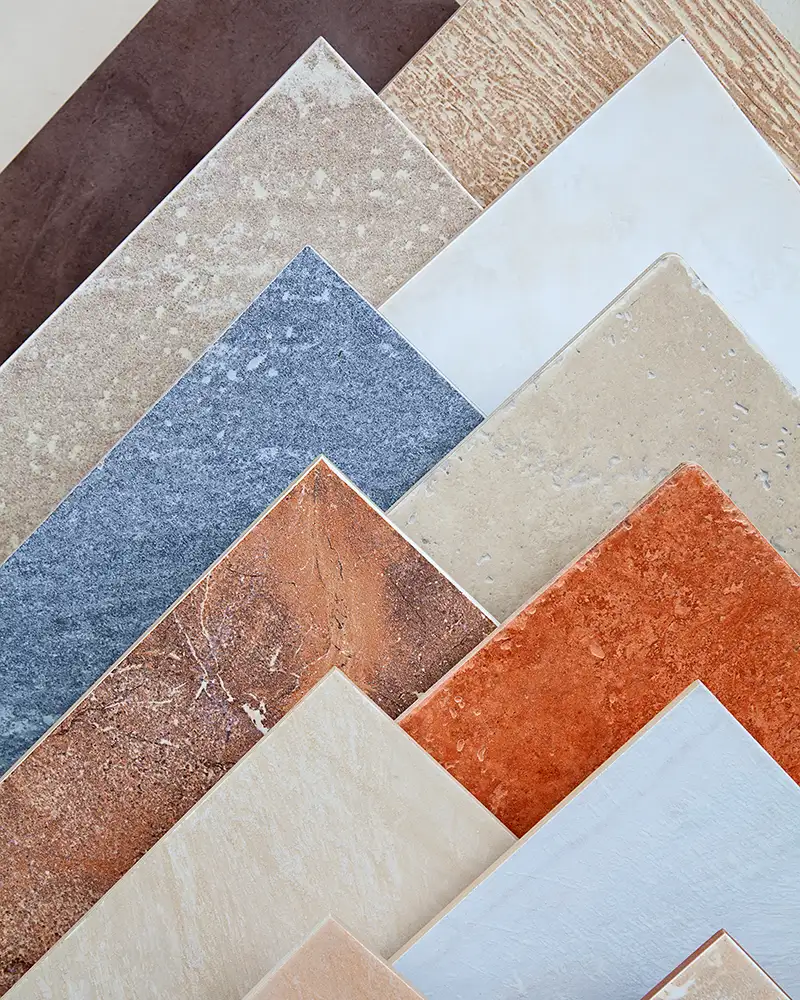 Tile samples